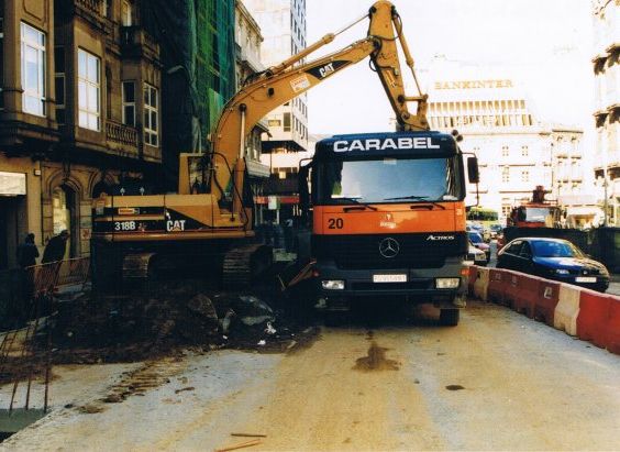 Excavaciones y Construcciones Carabel S.L. aparcamiento en construcción